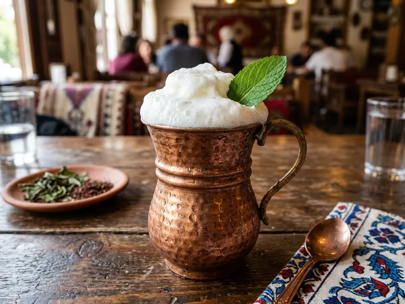 Köpüklü Yayık Ayranı